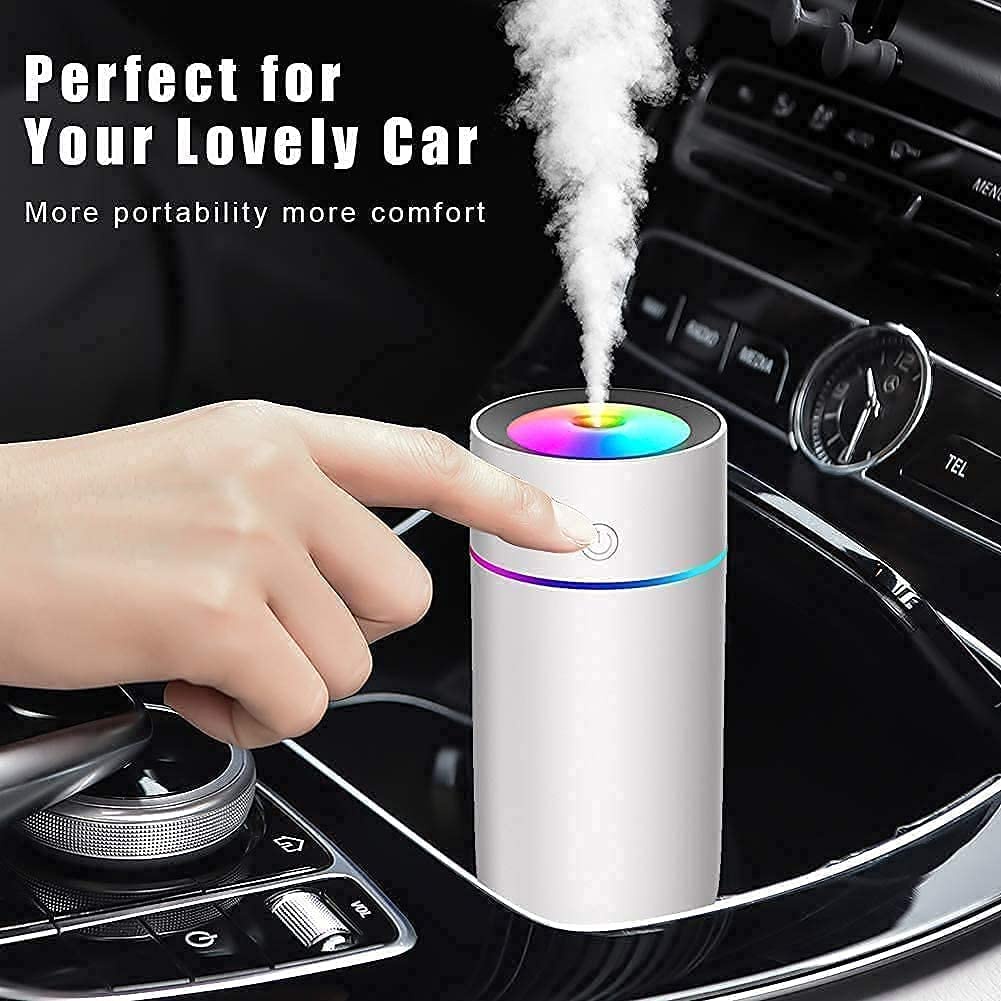 350ML USB Colorful Air Humidifier in Home Office Car Night Light 7 ...