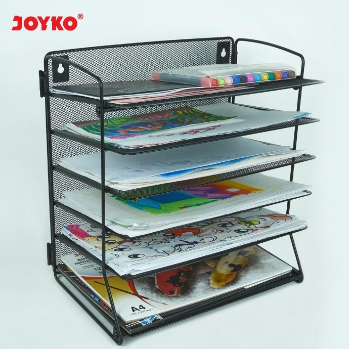 Joyko Document Tray 6 Tier / Document Paper Rack 6 Stacking Table Dt-36 ...