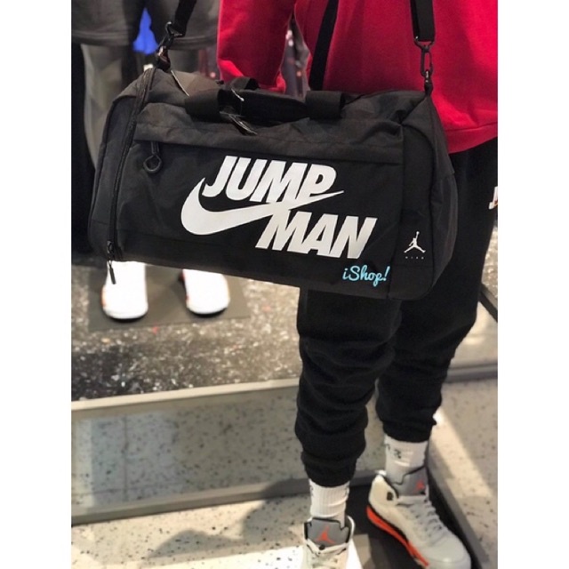 Jumpman store duffel bag