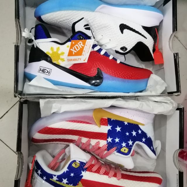 Kobe american cheap flag shoes