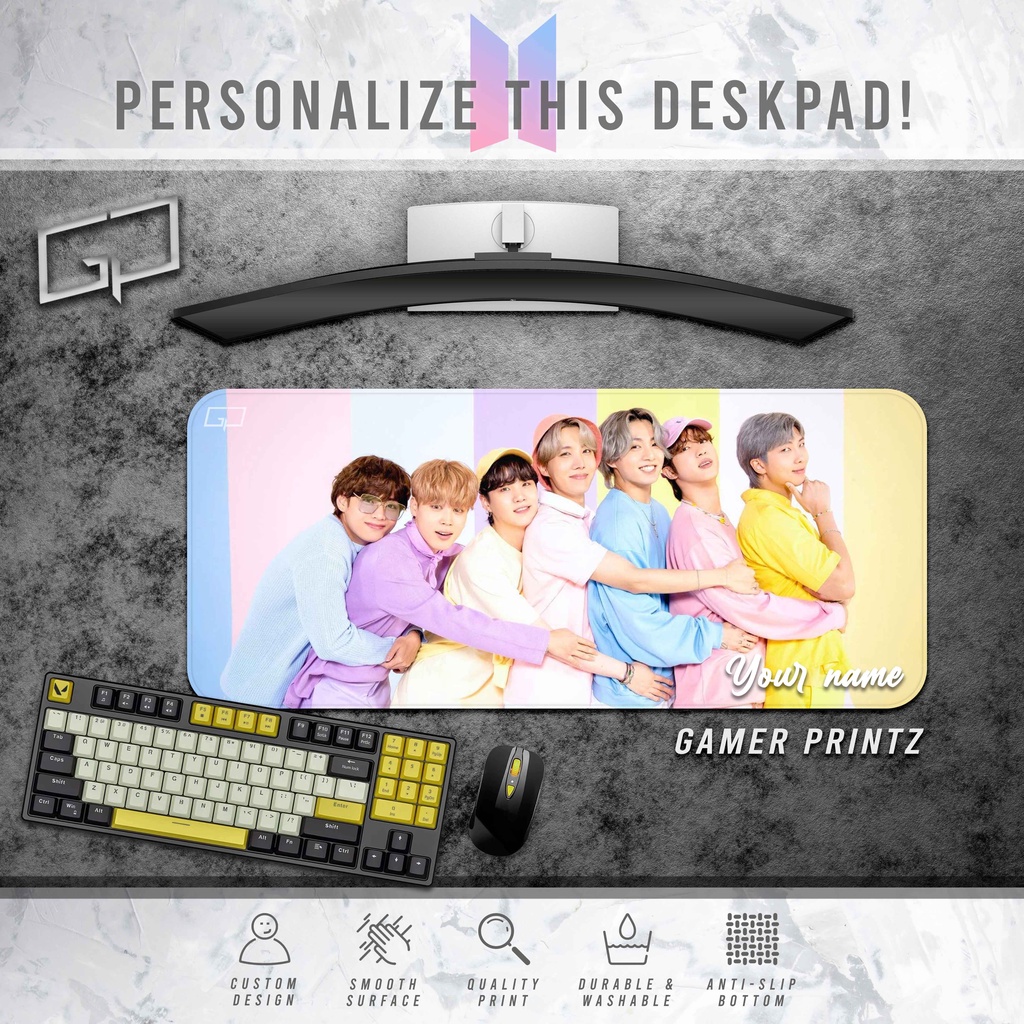 Customized BTS Desk Pad/ Mouse Pad by Gamer Printz | Shopee Philippines
