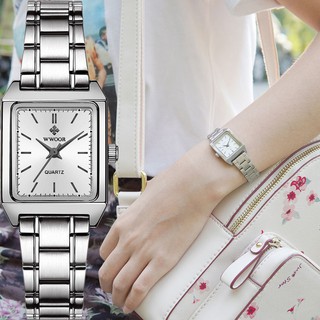 Womens silver square on sale watches