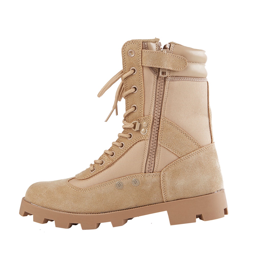 2022 popular special price Black Desert Cow Suede Leather Military