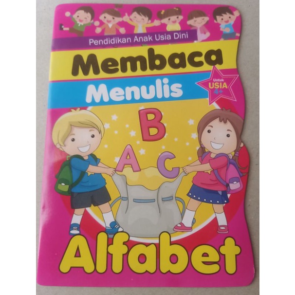 Alphabet Writing reading book (premature education / 4th +) | Shopee ...