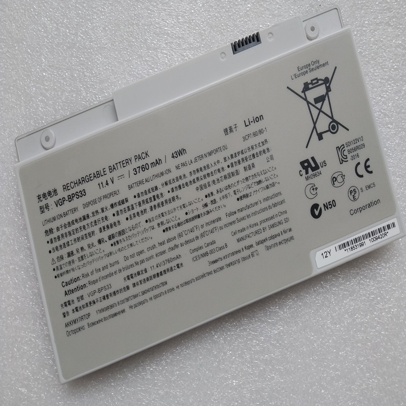 VGP-BPS33 Genuine battery For SONY VAIO SVT-14 SVT-15 T14 T15 ...