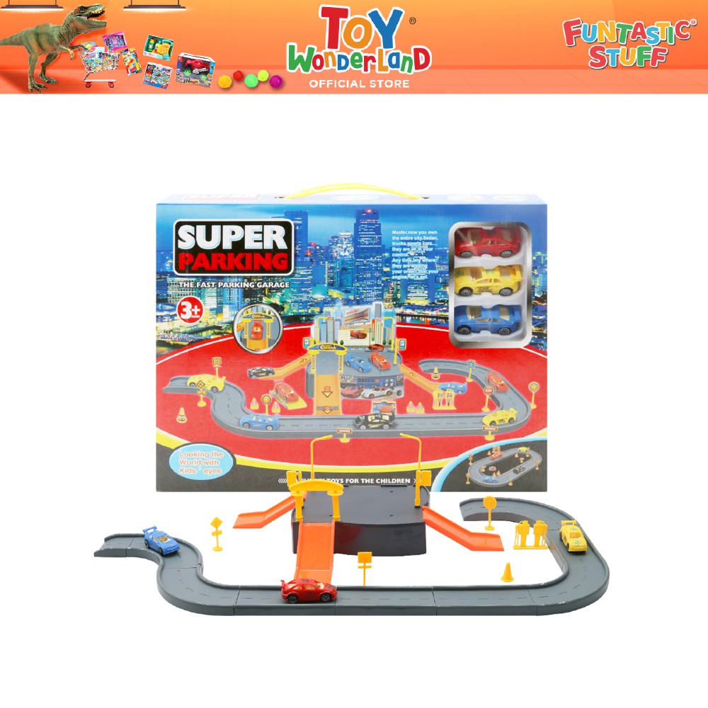Toy Wonderland Super Parking Garage Set, Toys for Kids Shopee Philippines