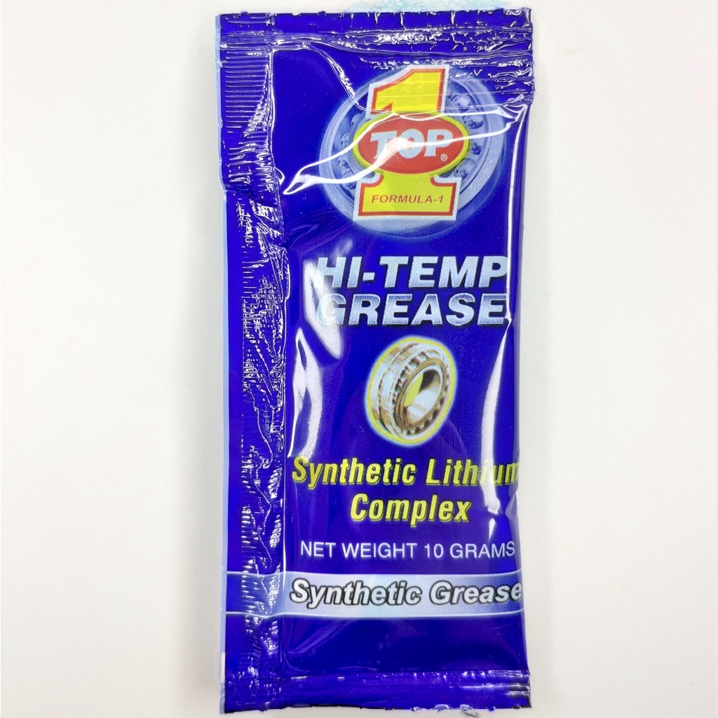 Genuine Top 1 Hi Temp Synthetic Blend Lithium Grease 10g Sachet Shopee Philippines