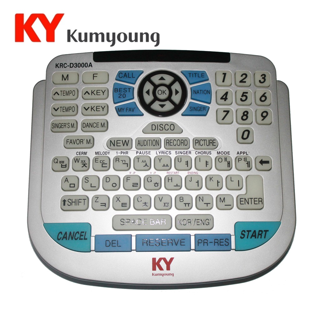 kumyoung karaoke remote control KRCD3000A Shopee Philippines