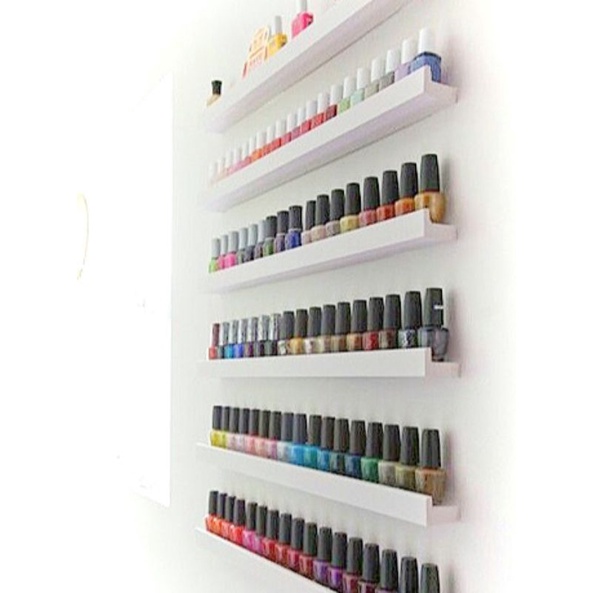 L-shaped Nail Art Nail Polish Rack | Shopee Philippines
