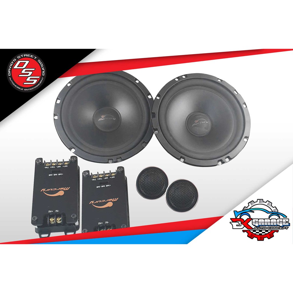 Mercury sales components speakers