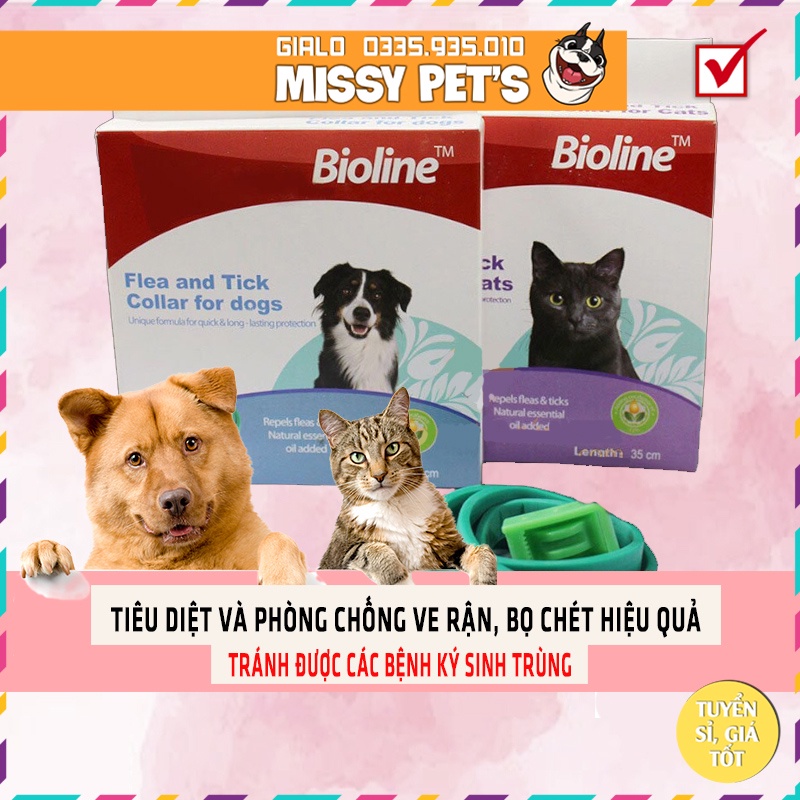 Bioline Dog lice treatment necklace Quickly eliminates all kinds of