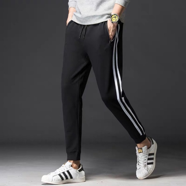 cotton fashion jogger pants/pants unisex COD | Shopee Philippines