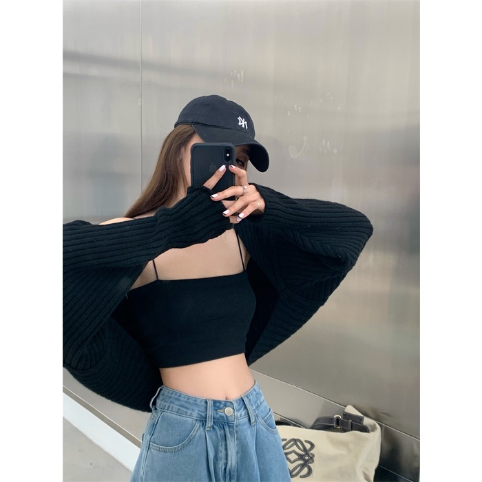 Clearance Sale Xiaozhainv Korean Women S Solid Color Short Long Sleeve