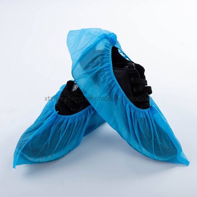 shoe cover non woven disposable 100pcs per pack 25gsm