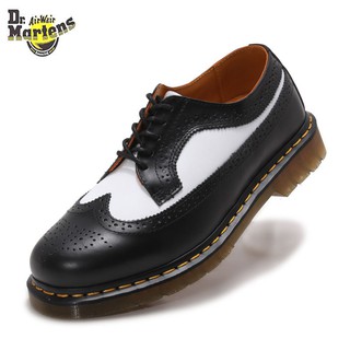 Dr martens oxford black and white sale