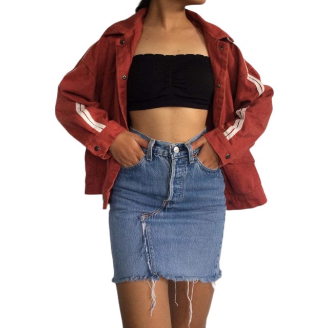 Vintage Denim Jacket | Shopee Philippines