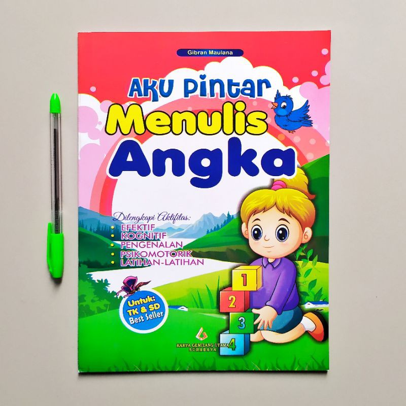 I'M SMART BOOK ON WRITING NUMBERS FOR KINDERGARTEN AND ELEMENTARY ...
