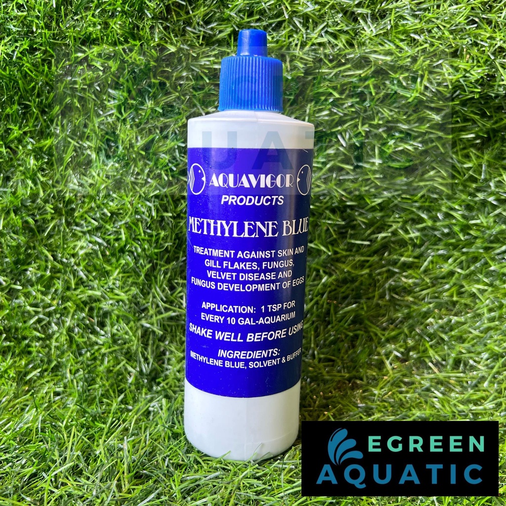 Methylene Blue Meth Blue Aquarium Tank Fish Medicine Gill Fluke Velvet Fungus Blue Water