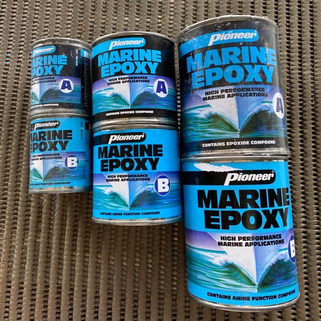 Pioneer All Purpose Epoxy Set ( A & B) / Marine Epoxy Set | Shopee ...