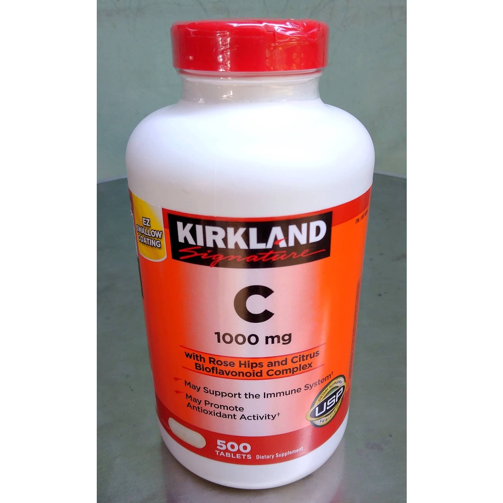 Kirkland Vitamin C 1000mg (500 tablets) Shopee Philippines