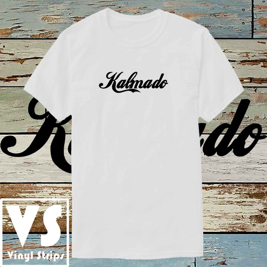 Kalmado Graphi Shirt Vinyl Front Print (Unisex For Men And Women ...