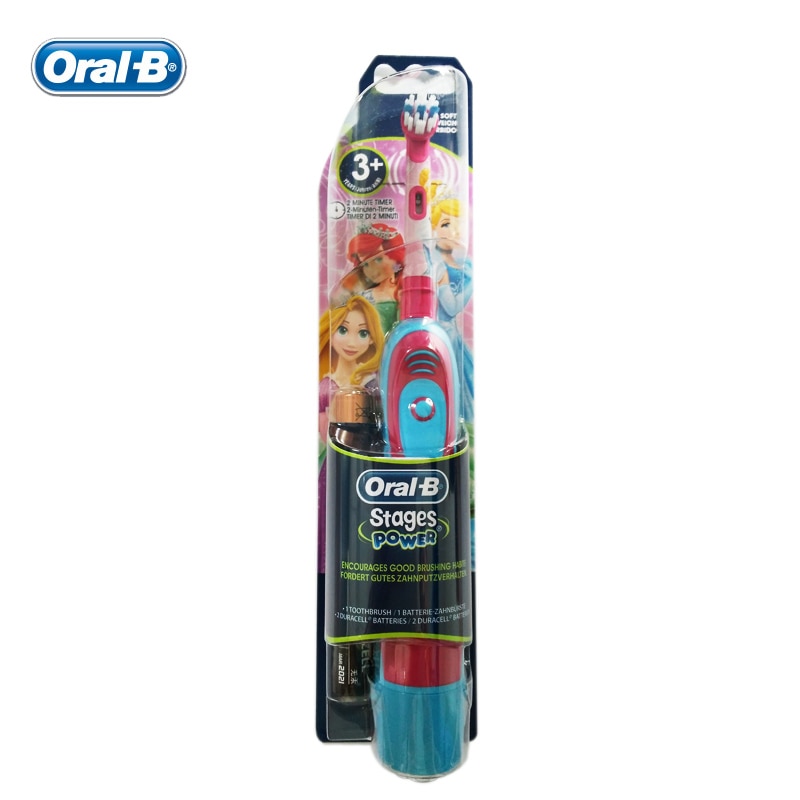 Oral B Children Electric Toothbrush Replaceable Deep Clean Waterproof
