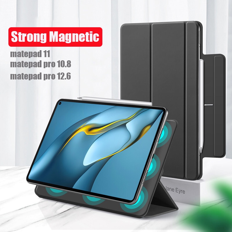 Shry Tablet Case For Huawei Mediapad T5 10 T3 9.6 M5 Lite 10.1 Stand Cover  For Huawei Matepad 11 10.4 Pro 10.8 T8 8.0 Tablet Funda