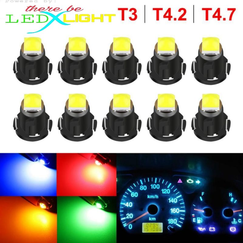 T3 T4.2 T4.7 ledlight for panel dashboard 1pc. | Shopee Philippines