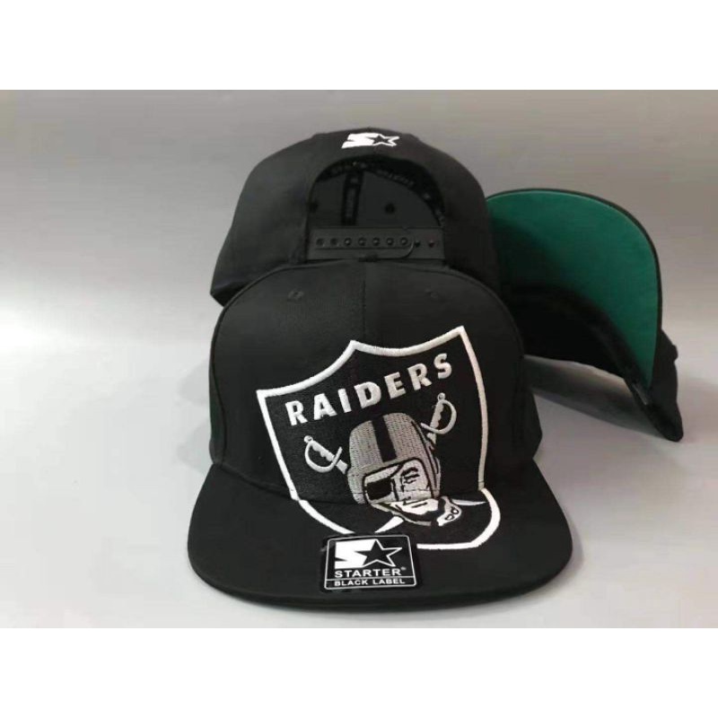 ✿Vintage Cap, Raiders,Big Logo, Starter Black Label, Snapback