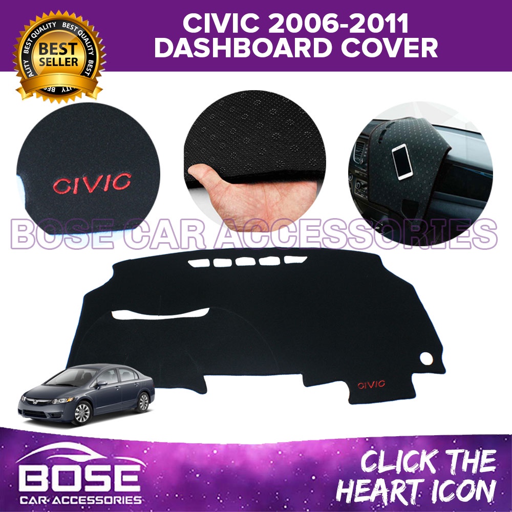 Honda Civic Dashboard Cover 2006 2011 Year Model Dash Mat Sun Shade