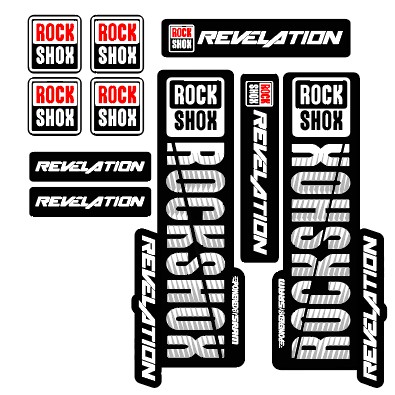 Rockshox deals revelation stickers