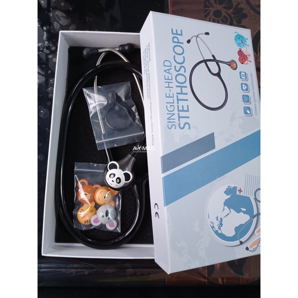 Fun Animal Single Head Stethoscope Pedia Free Laser Name Engraving ...