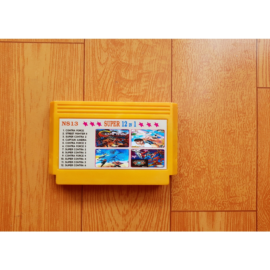 Video game Tape 4 Buttons 12 in 1 no brand Shopee Philippines