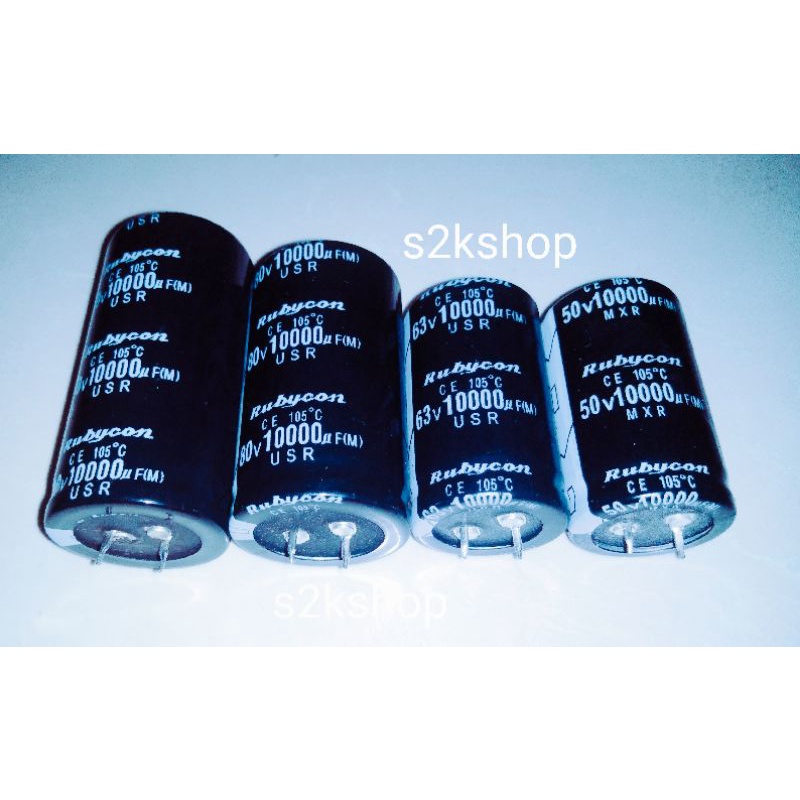 rubycon capacitor sale sale sale 50 63 80 100v 10,000uf 1pcs lot Shopee Philippines