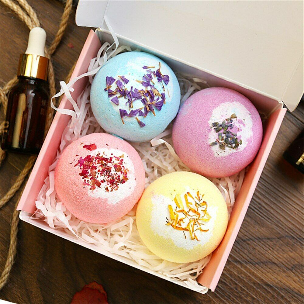 Bath Bomb Body Stress Relief Bubble Bath Salts Ball Moisturize Shower