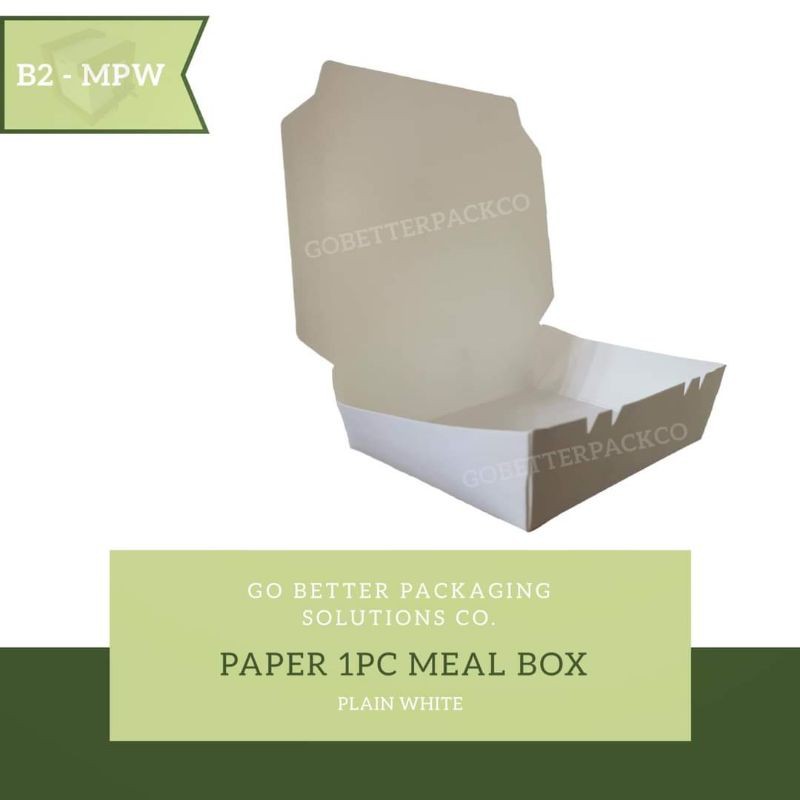 [50 pcs] 750cc LB1 880cc Paper Meal Box | Shopee Philippines