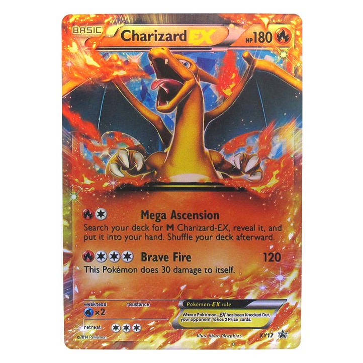 Charizard EX XY17 Lisardon Pokemon Matt Card English | Shopee Philippines