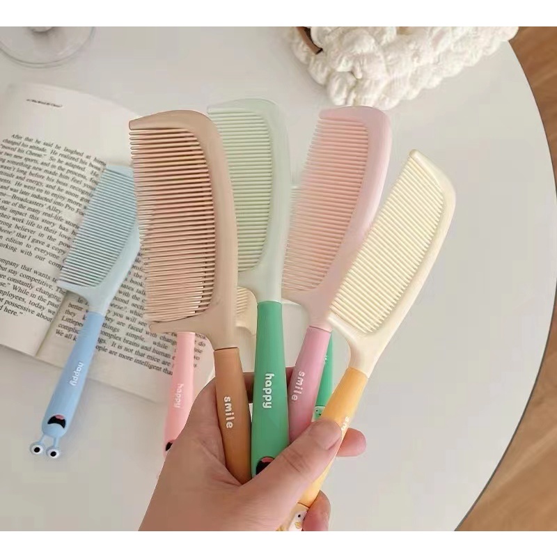 Cute combs for ladies long hair home staight antistatic fine teeth ...