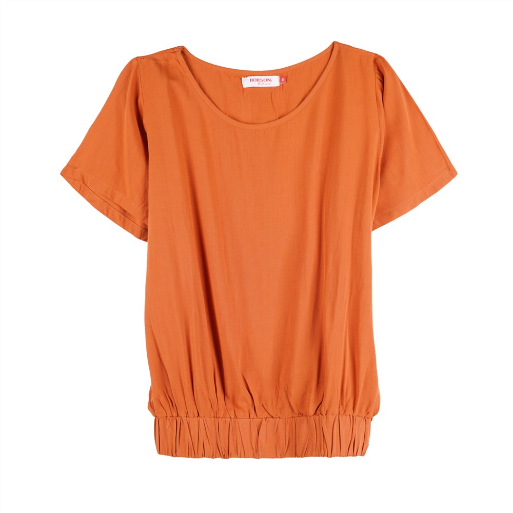 Bobson Ladies' Basic Woven Regular Fit 80532 (Rust) | Shopee Philippines