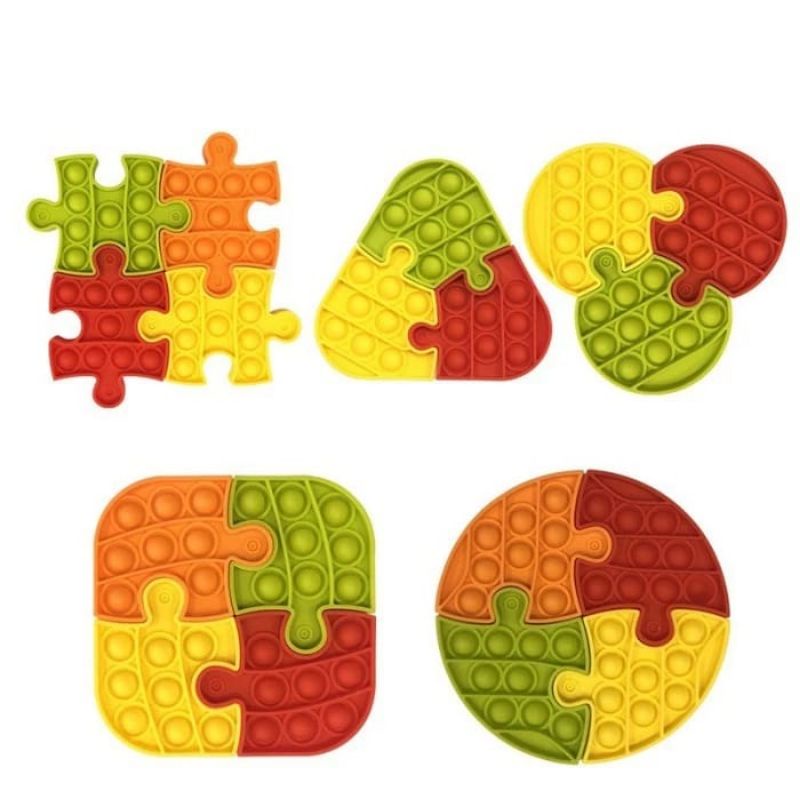 Pop It Puzzle Popit Stacking Educational Children's Toy | Shopee ...