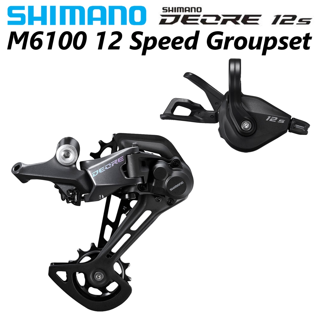 SHIMANO Deore M6100 12 Speed Group Set Sl Rd M6100 Shifter Rear