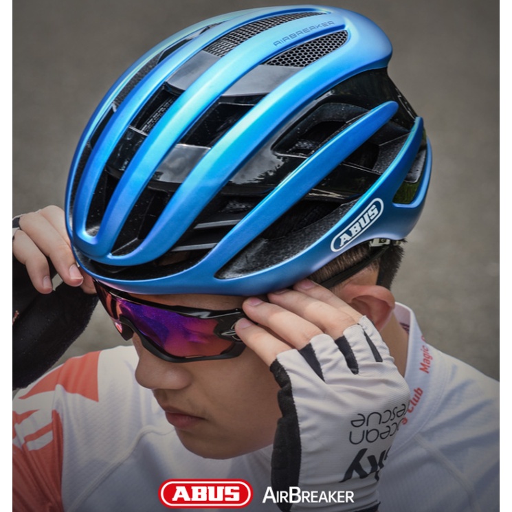 ABUS Airbreaker Cycling Helmet M 54-60cm Road Bike Aerodynamics MTB ...