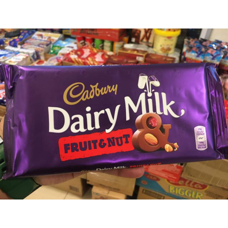 Cadbury Dairy Milk 180g | Shopee Philippines