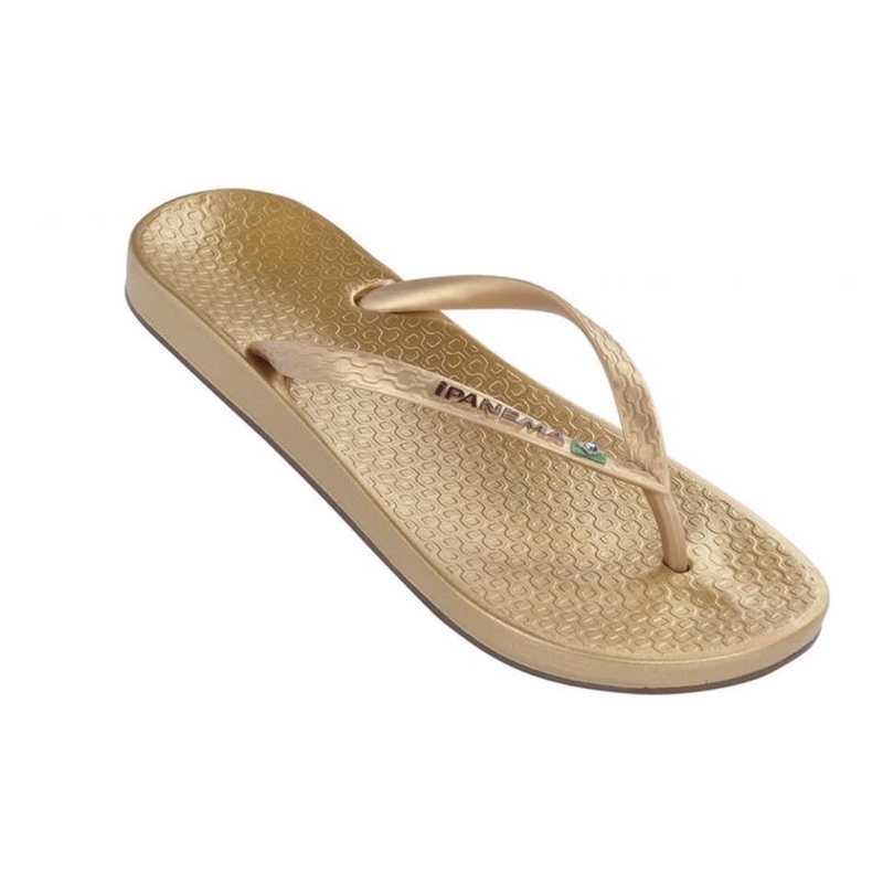 Ipanema gold hot sale flip flops