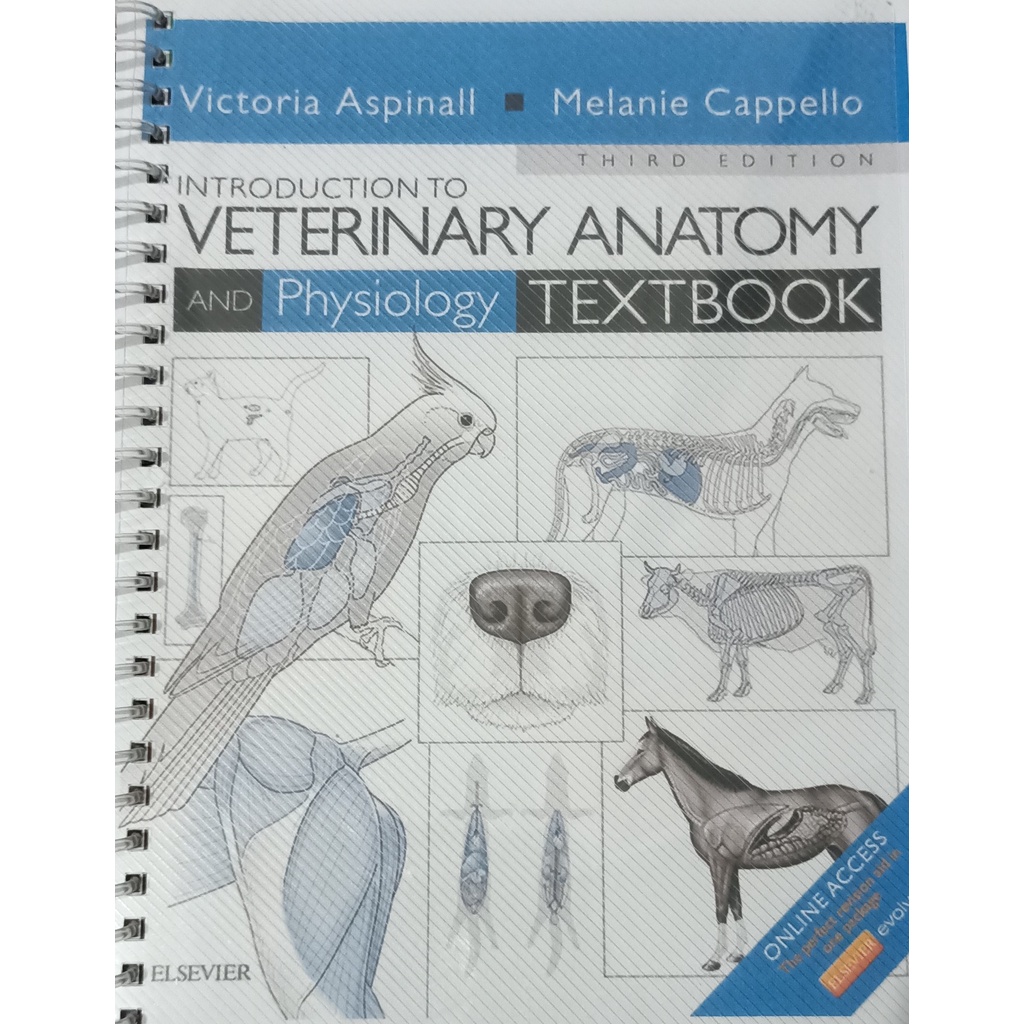 INTRODUCTION TO VETERINARY ANATOMY AND PHYSIOLOGY TEXTBOOK | Shopee ...