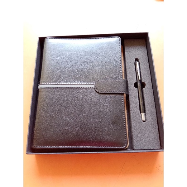 Open date diary 2023 with pen and BOX Gift set box | Shopee Philippines