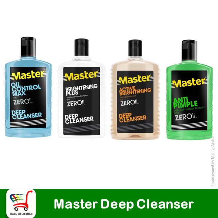 [Product of Unilever] Master Facial Deep Cleanser with Zeroil