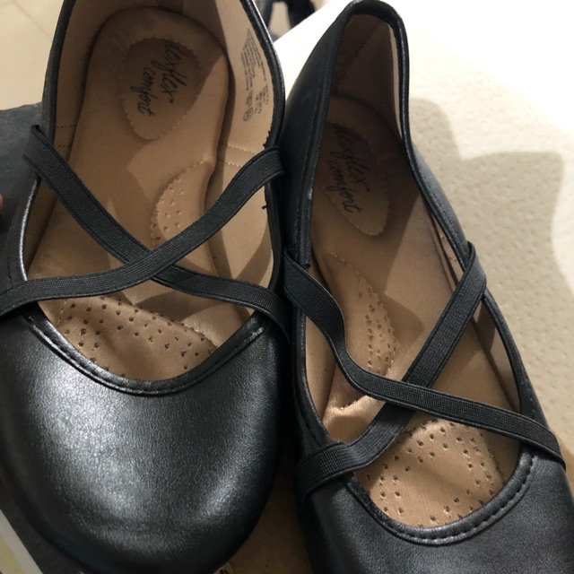 Dexflex comfort hot sale black flats