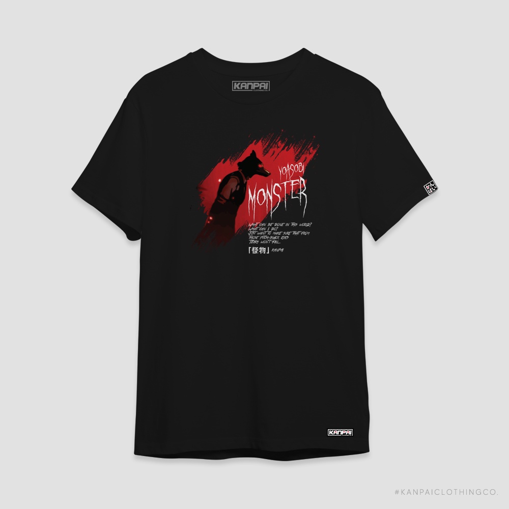 Kanpai Co. Shirt - Kaibutsu/Monster - YOASOBI | Shopee Philippines