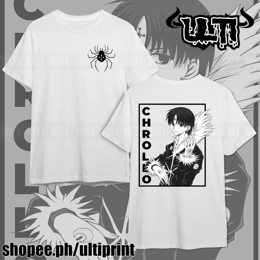 Hunter X Hunter | CHROLLO | ANIME SHIRT | HH10 | Shopee Philippines